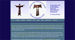 Desktop Screenshot of juniperoserrasfo.org