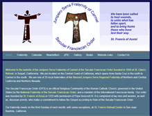 Tablet Screenshot of juniperoserrasfo.org